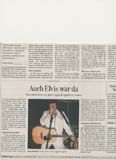 2006. Elvis auf dem Toggi-Platz in Gossau